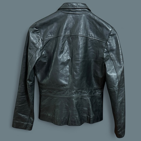 Black Leather Jacket - Picture 2 of 15